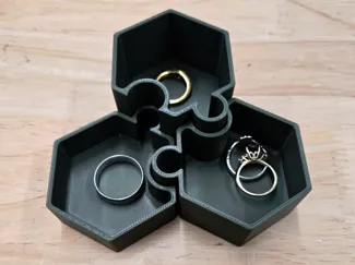 Puzzle Jewlery Organizer
