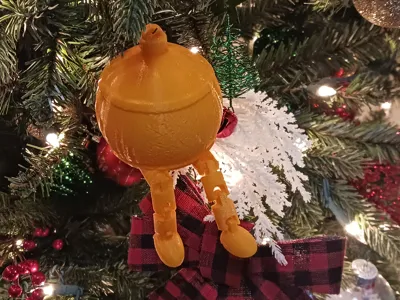 Articulated Christmas Ornament
