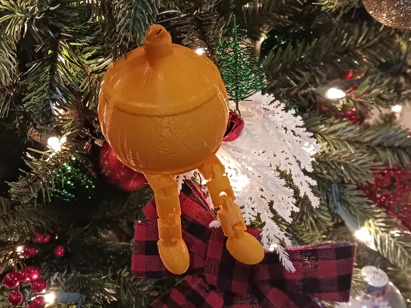 Articulated Christmas Ornament