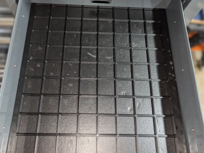 Gridfinity base for Kobalt drawer 6 drawer toolbox