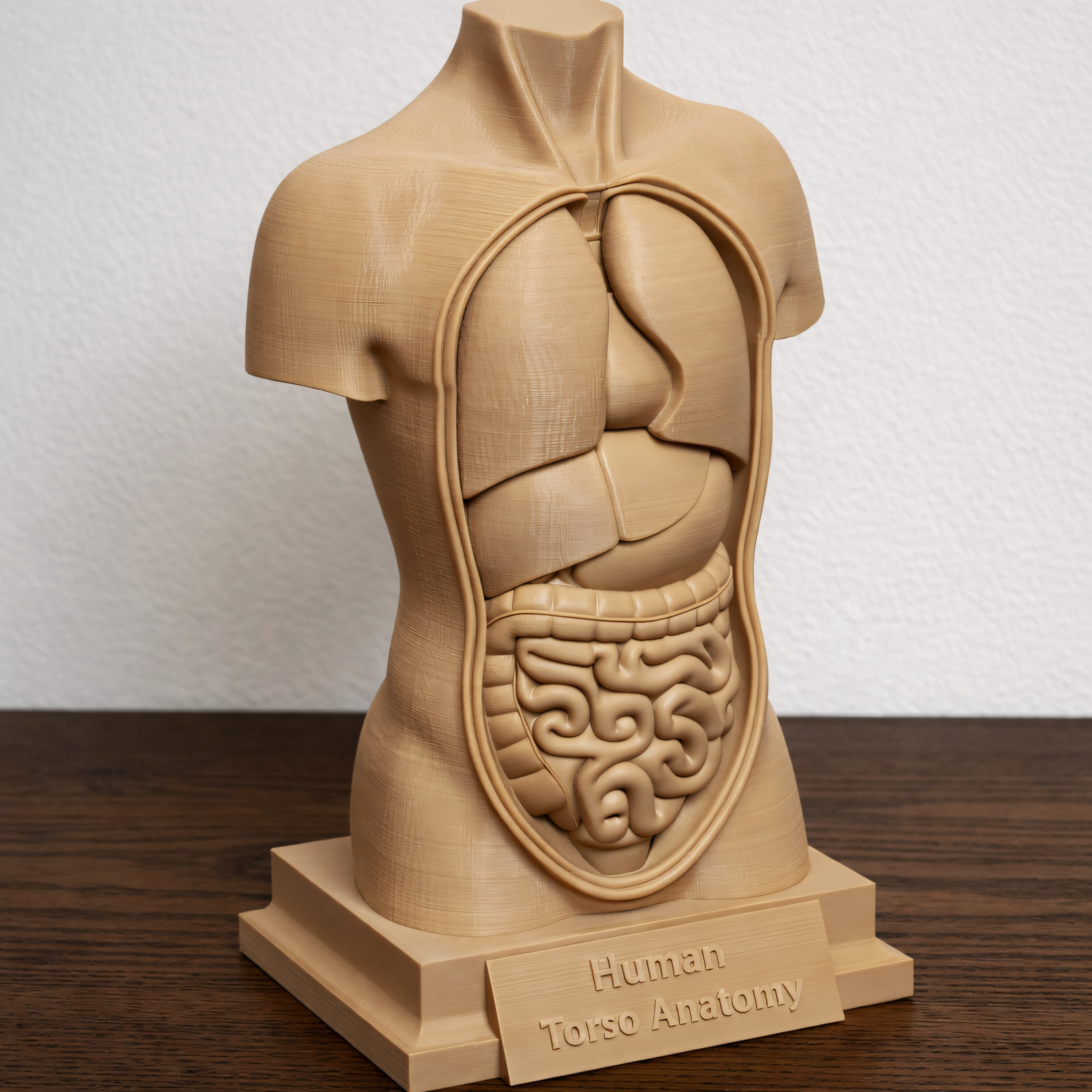 Miniatura 3 do modelo 3D Human torso anatomy
