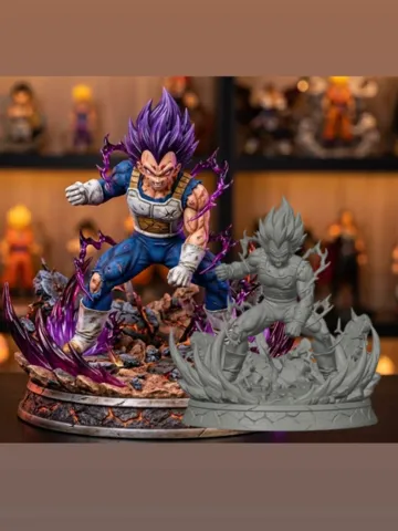 Figura decorativa: Vegeta Ultra ego — vista de referencia 2