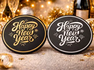 Happy New Year Untersetzer