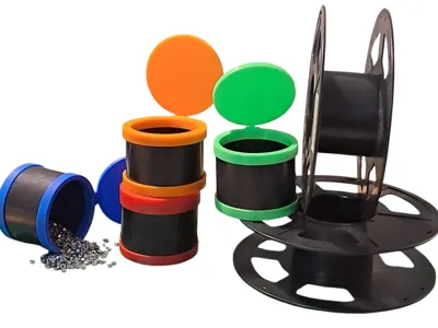 empty spool recycling box