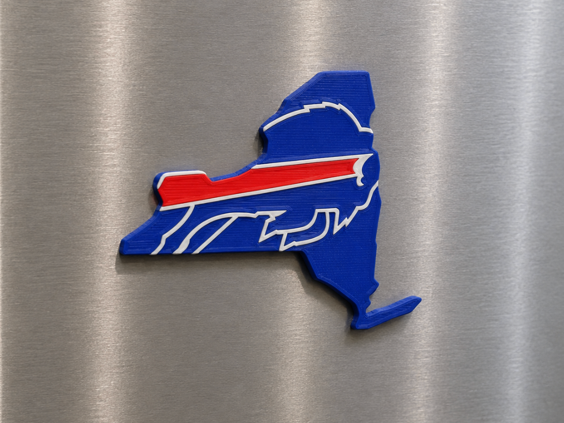 Buffalo Bills Magnet |NFL Football Fan Decor 3D model
