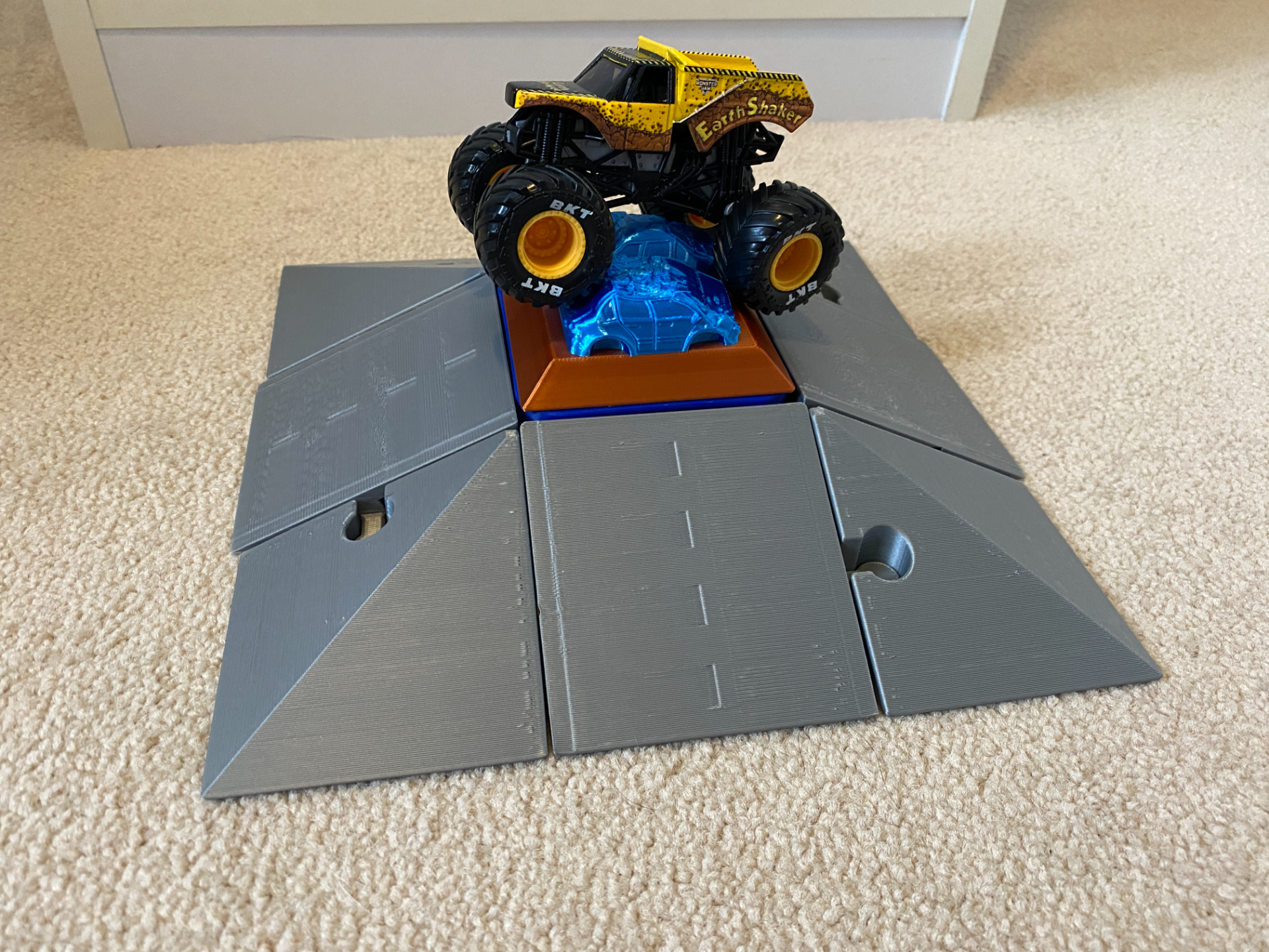 Modular Monster Truck Stackable Ramps - 1:64 Scale