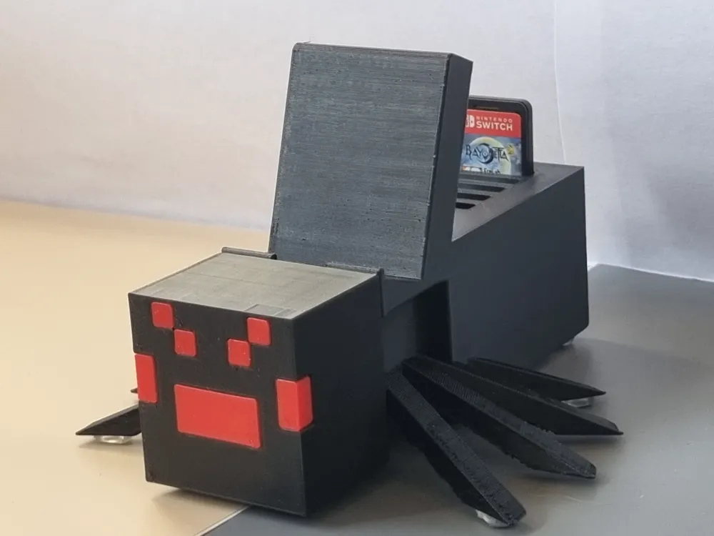 Minecraft Spider Nintendo Switch Stand by BENJO3D MakerWorld: Download ...