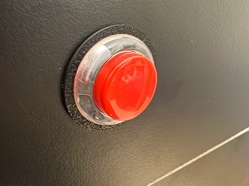 24mm Arcade Button Mount Adapter for 30mm Hole