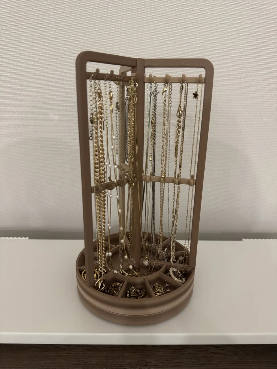 Rotating Jewelry Holder (Necklaces, Earrings, etc) view 3