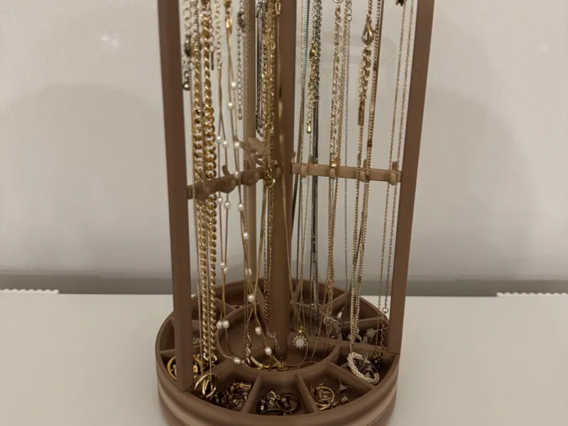 Rotating Jewelry Holder (Necklaces, Earrings, etc)