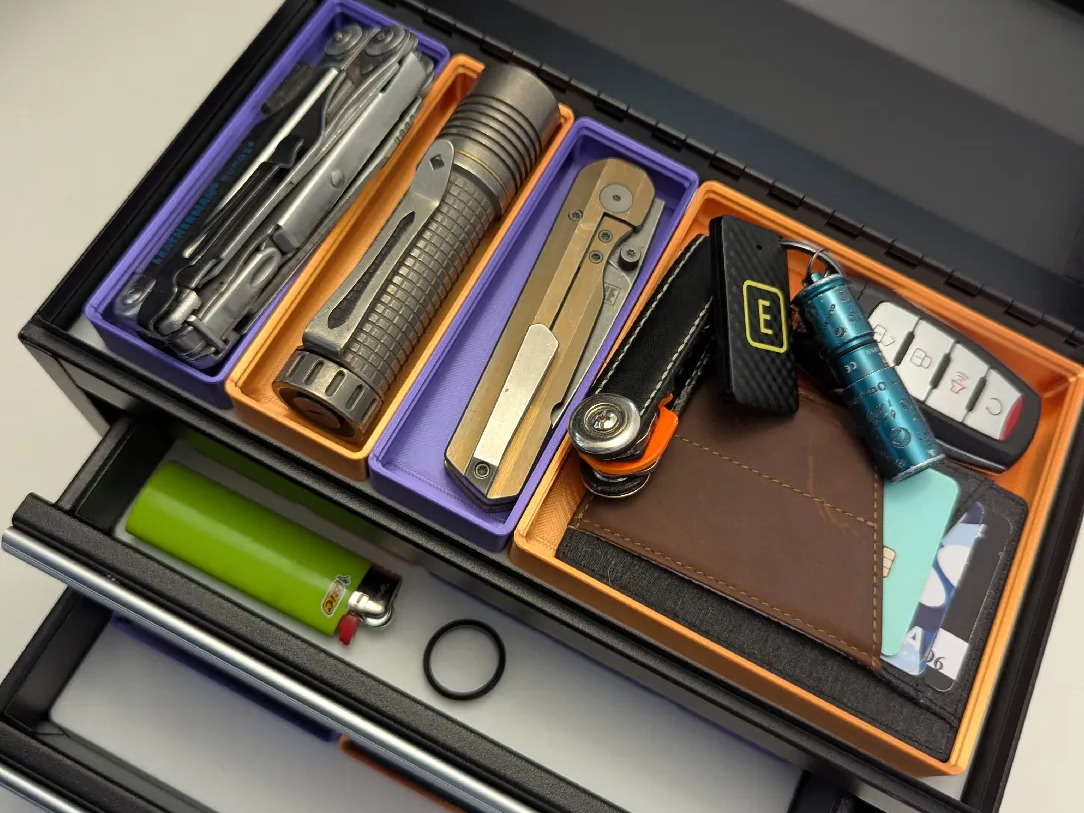 Gridfinity - 2 Drawer Mini Toolbox Organiser 