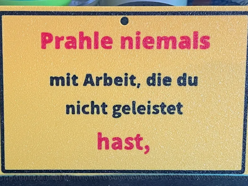 Prahle niemals