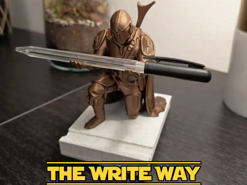 THE WRITE WAY – Porta penna Mandaloriano