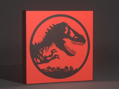 Jurassic Park Lightbox