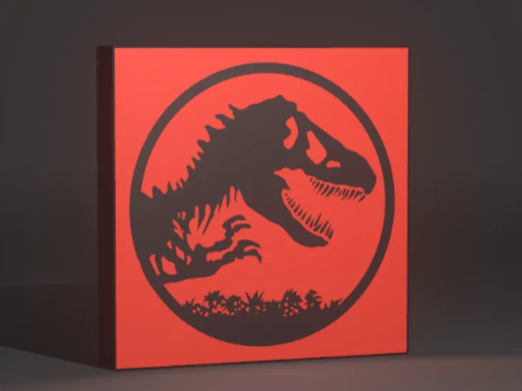 Jurassic Park Lightbox