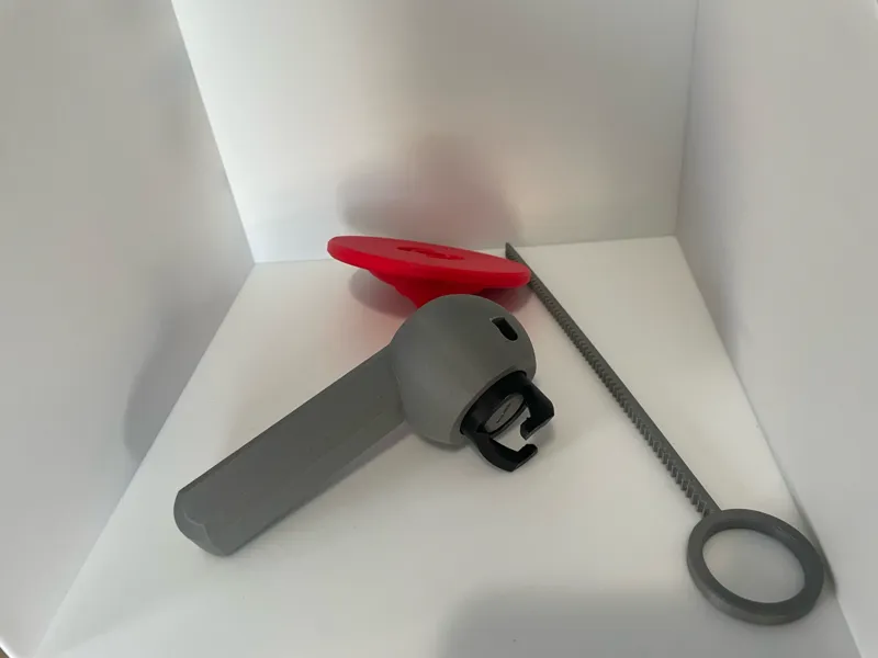 Top & Launcher Toy (No Hardware!)