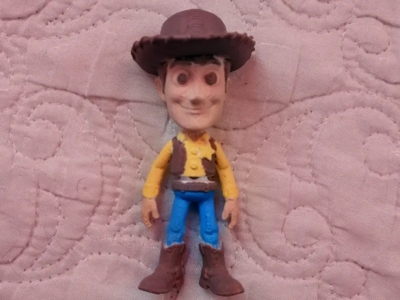 Mini Flexi Woody (Toy Story)