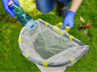 Litter Picking Hoop / Bin Bag Holder