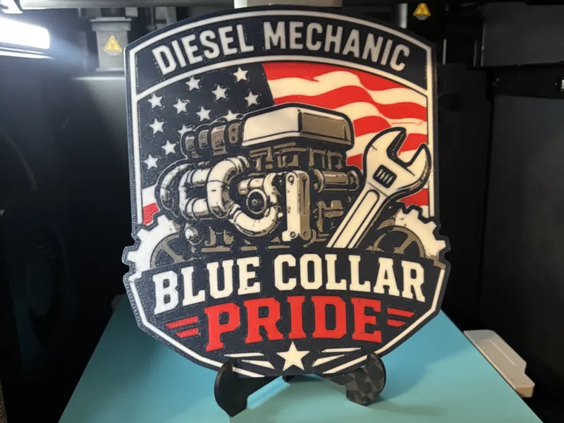 Diesel Mechanic Sign