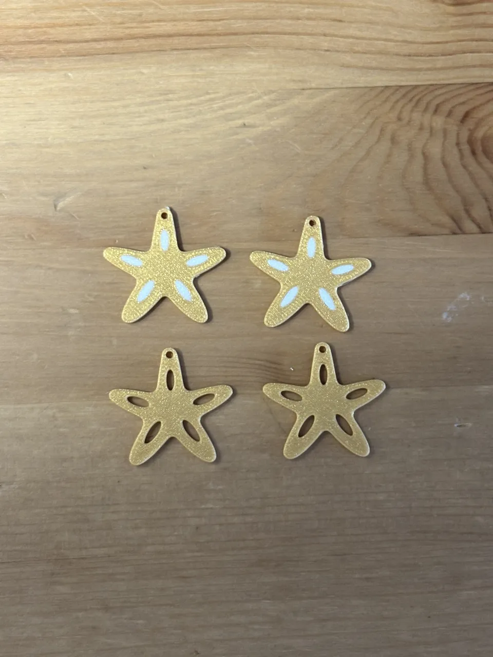 Starfish Earrings view 2