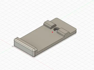 Parametric 3030 extrusion side clamp