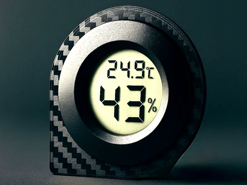 Magnetic Hygrometer Corner Mount (6x2mm magnets)