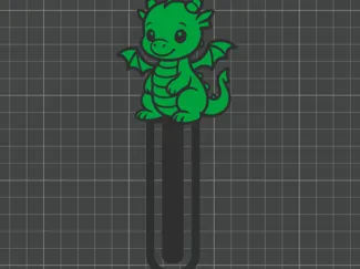 PUNTO DE LIBRO DRAGON SANT JORDI