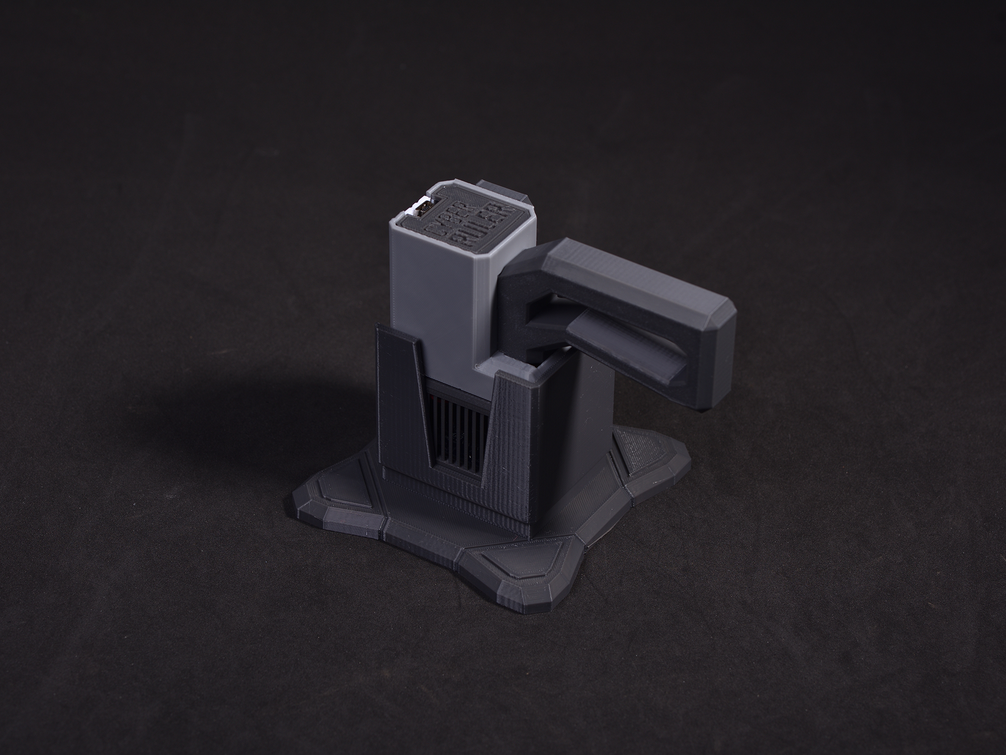 Miniatura 2 do modelo 3D 【磐岩宇宙】赛博直尺：包含声波补偿算法的手持超声波测距装置（1~400cm）