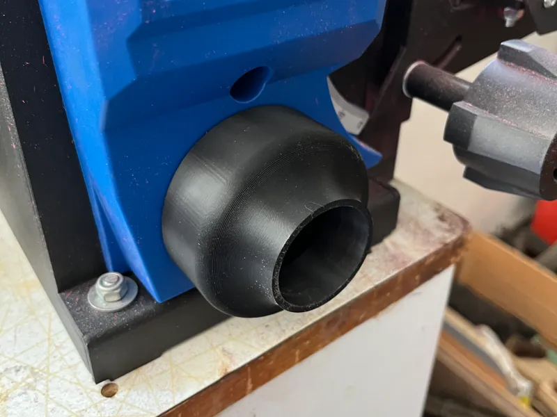 Scheppach BTS 800 vacuum cleaner outlet