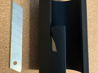 Wrapping Paper Roll Cutter for Snap-off Blade