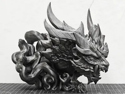Monster Hunter Magnamalo Bust
