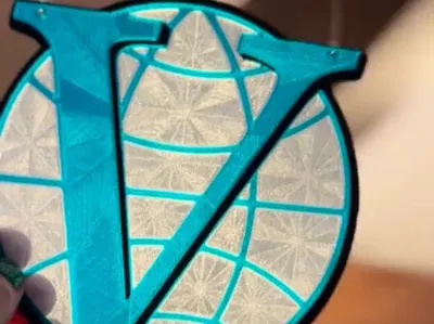 Venture Bros Logo Sun Catcher
