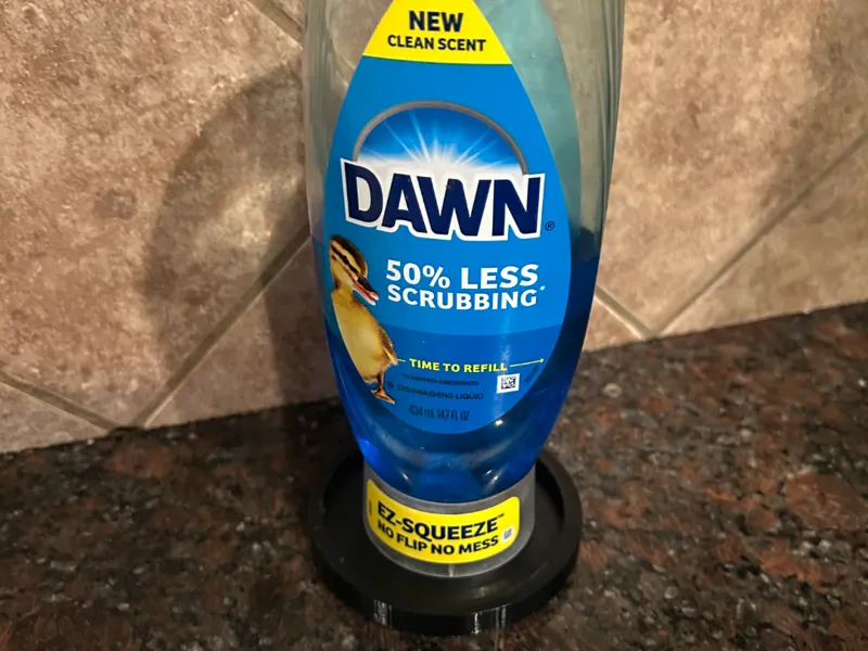 dawn dish soap holder