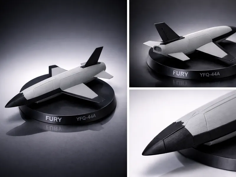 YFQ-44a Fury UCAV – 1:25 Scale Stealth Drone