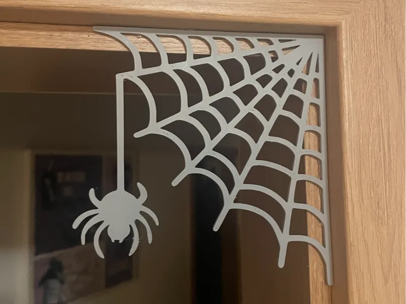 Spider web corner