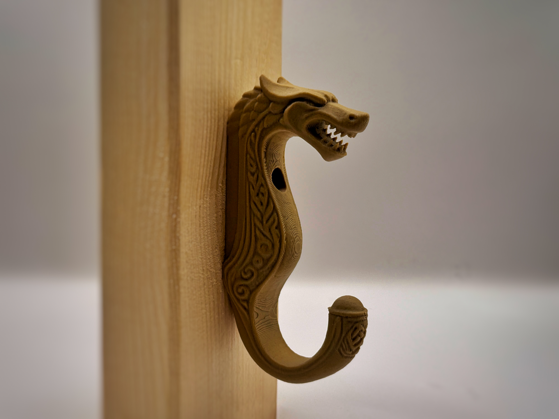 Viking Dragon Wall Hook
