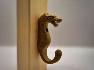 Viking Dragon Wall Hook