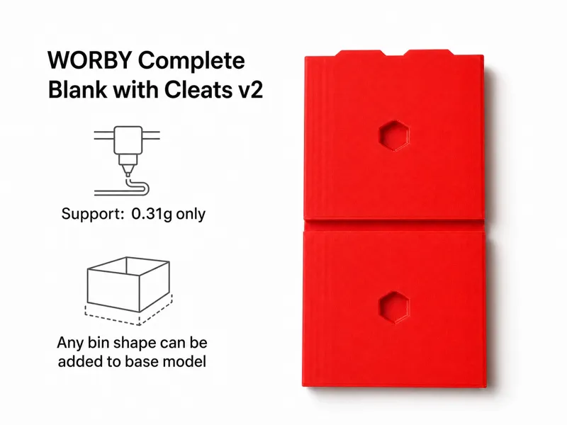 WORBY Complete Blank with cleats v2