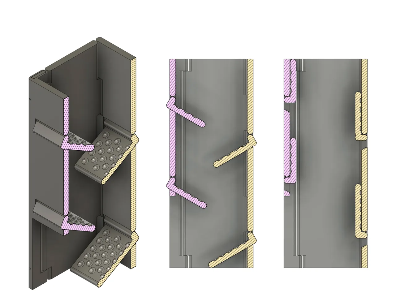 Folding Collapsible Dice Tower view 4