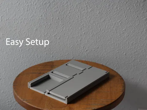 Folding Collapsible Dice Tower view 2