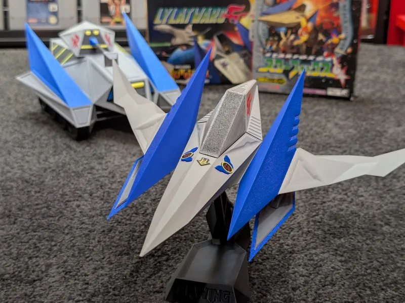 Star Fox 64 Arwing Model - (Lylat Wars)