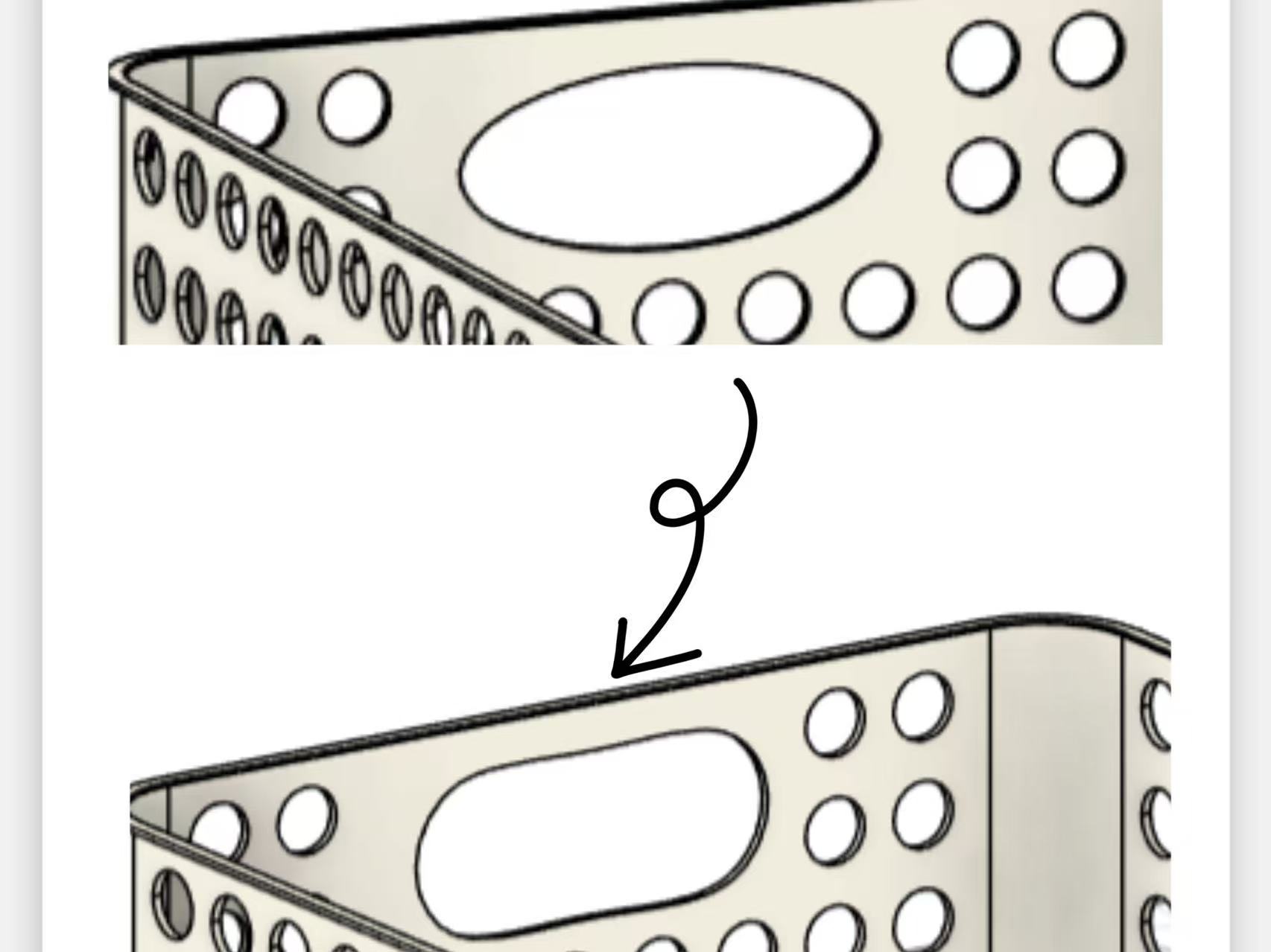 Miniatura 1 do modelo 3D 收纳盒