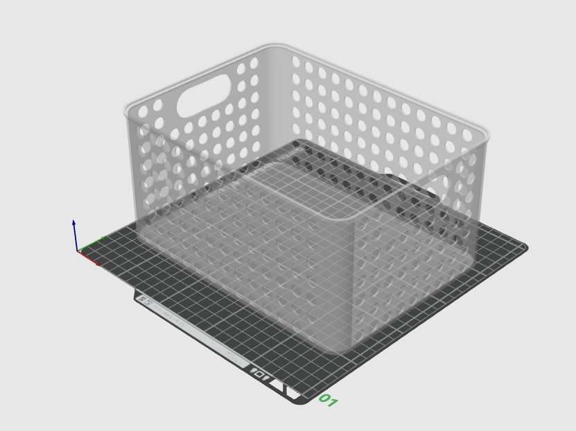 Miniatura 5 do modelo 3D 收纳盒