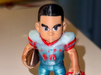 Grandson in Football uniform
