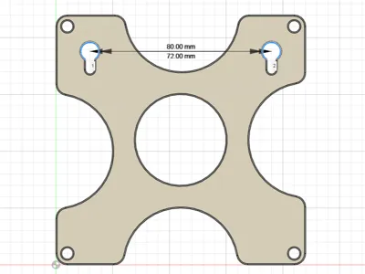 VESA mount for Gigabyte Brix (NUC)