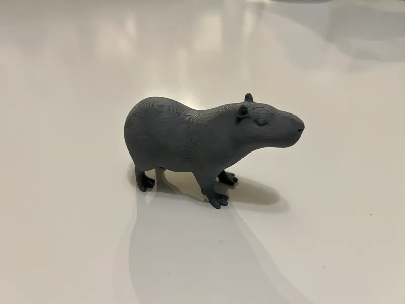 a quick capybara
