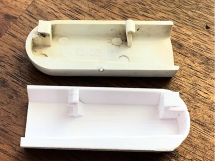 Hymer window drain cover