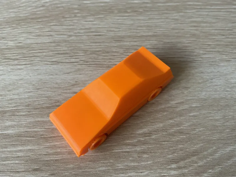 Print in Place Toy Car (Toyota Trueno ae86)