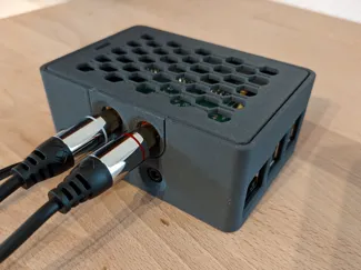 Raspberry Pi 3B/4 HifiBerry DAC Case Volumio/Moode
