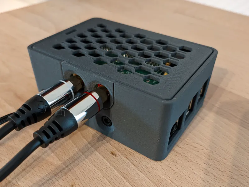 Raspberry Pi 3B/4 HifiBerry DAC Case Volumio/Moode